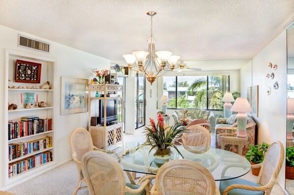 Condo, Multiple Beds | In-room dining