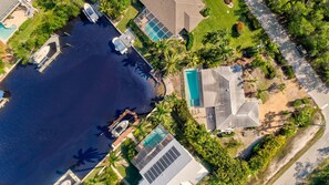 House, 3 Bedrooms | Aerial view - Manatee Landing (Sanibel)