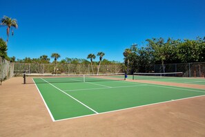 Tennis court - Pointe Santo E21 (Sanibel)
