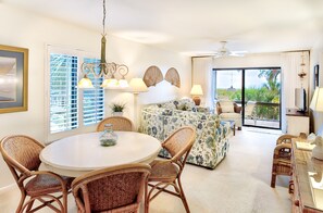 Condo, 2 Bedrooms | Living area | Flat-screen TV - South Seas Beach Cottage 1414 (Captiva)