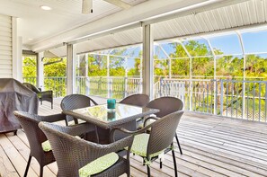 House, 4 Bedrooms | Terrace/patio - Osprey House (Sanibel)