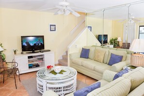 Lägenhet - 3 sovrum | Vardagsrum | Platt-tv