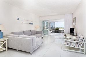 Condo, 2 Bedrooms | Living area | Flat-screen TV - Sandy Bend 2 (Sanibel)