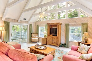 하우스, 침실 4개 | 거실 공간 | 평면 TV, 탁구