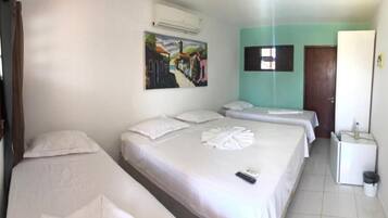 Minibar, blackout curtains, iron/ironing board, free WiFi