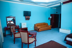 Desk, soundproofing, iron/ironing board, rollaway beds