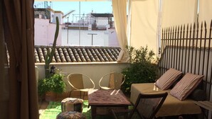 Terrace/patio - Hostal Casa del Buen Viaje (Seville)