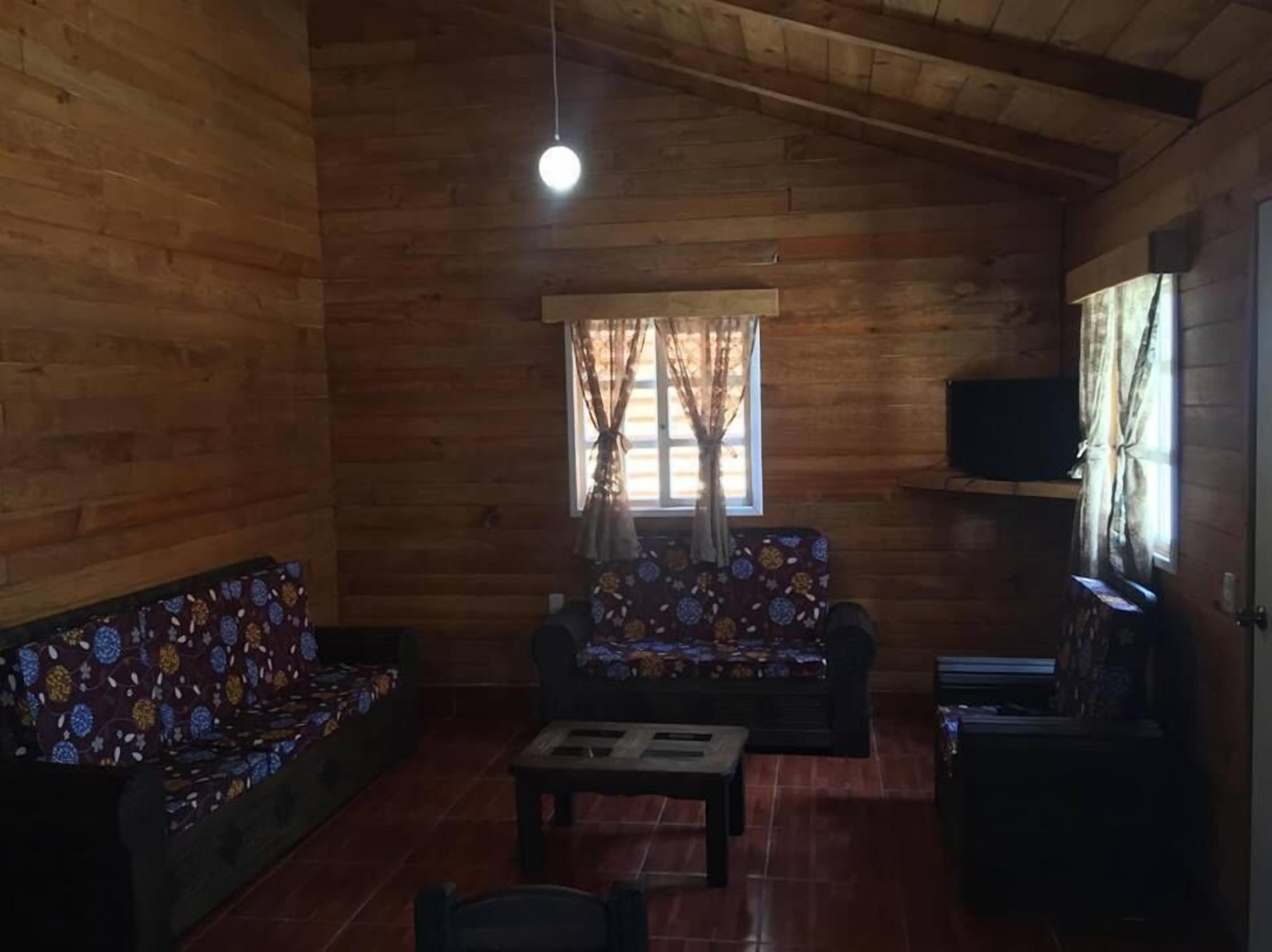Family Cabin, 2 Bedrooms, Kitchen | Living area | 32-inch flat-screen TV with cable channels, TV