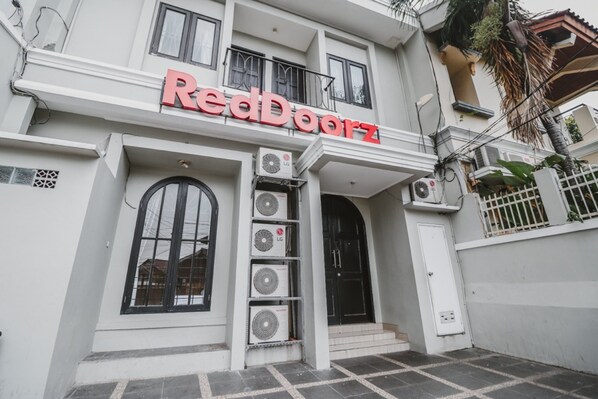 Fassade der Unterkunft