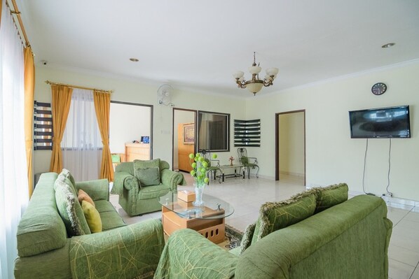 Sala de estar en el lobby