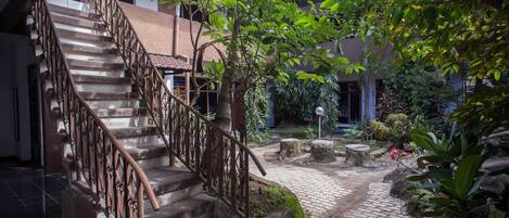 Majoituspaikan julkisivu