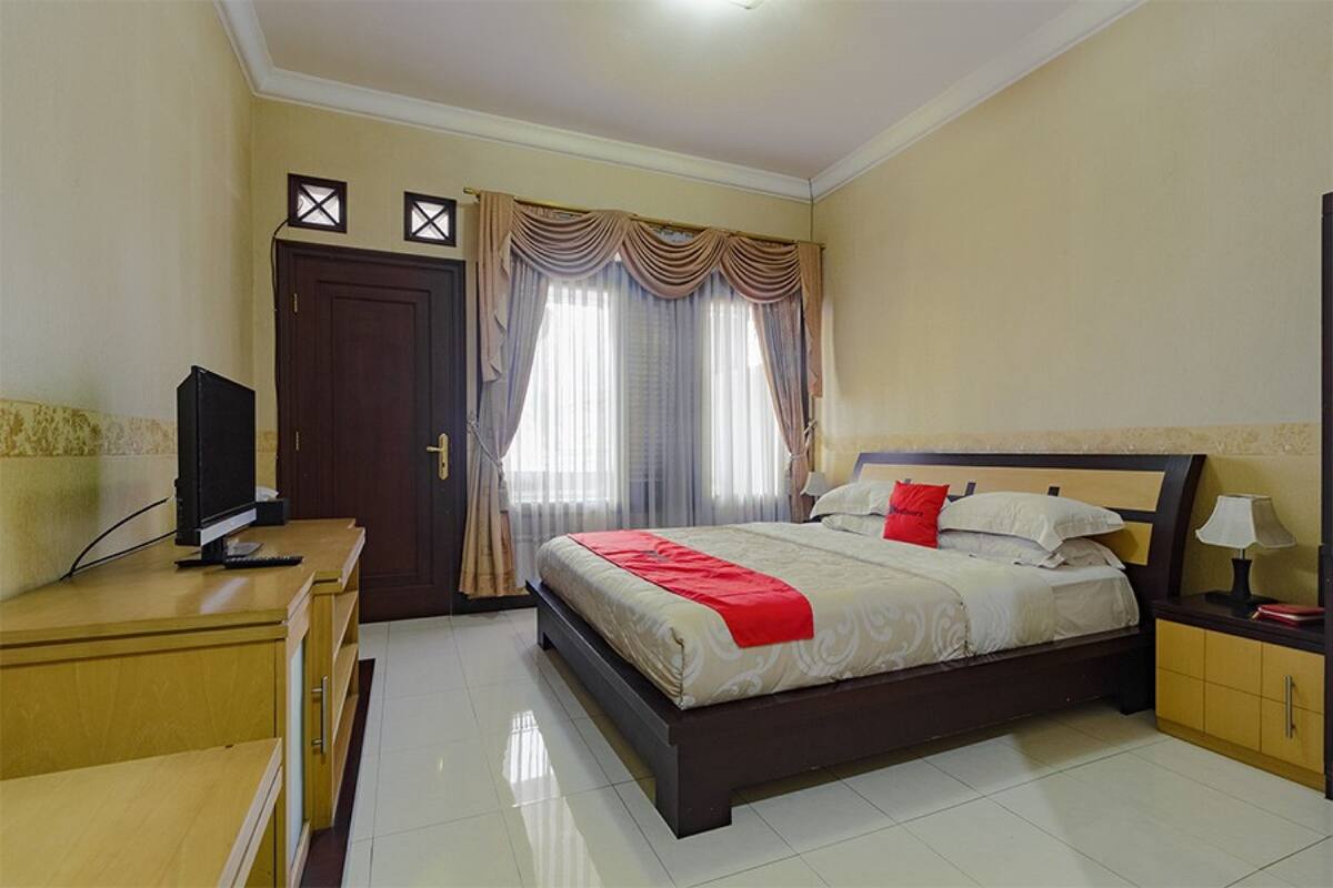 Chambre Double | 1 chambre, bureau, Wi-Fi gratuit, draps fournis
