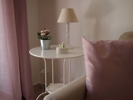 1 habitación, caja de seguridad en la habitación y cunas gratuitas