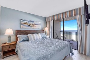 Condo, 1 cama King size y sofá cama (Ideally situated beachfront condo wit) | 2 habitaciones 