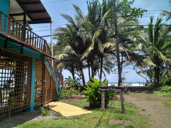 Entrada de la propiedad