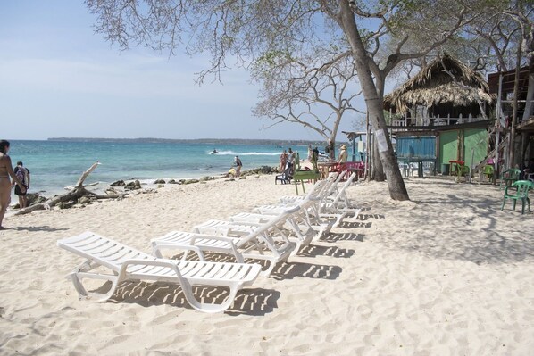 On the beach - The Pacho Lay (Cartagena)