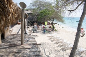 On the beach - The Pacho Lay (Cartagena)