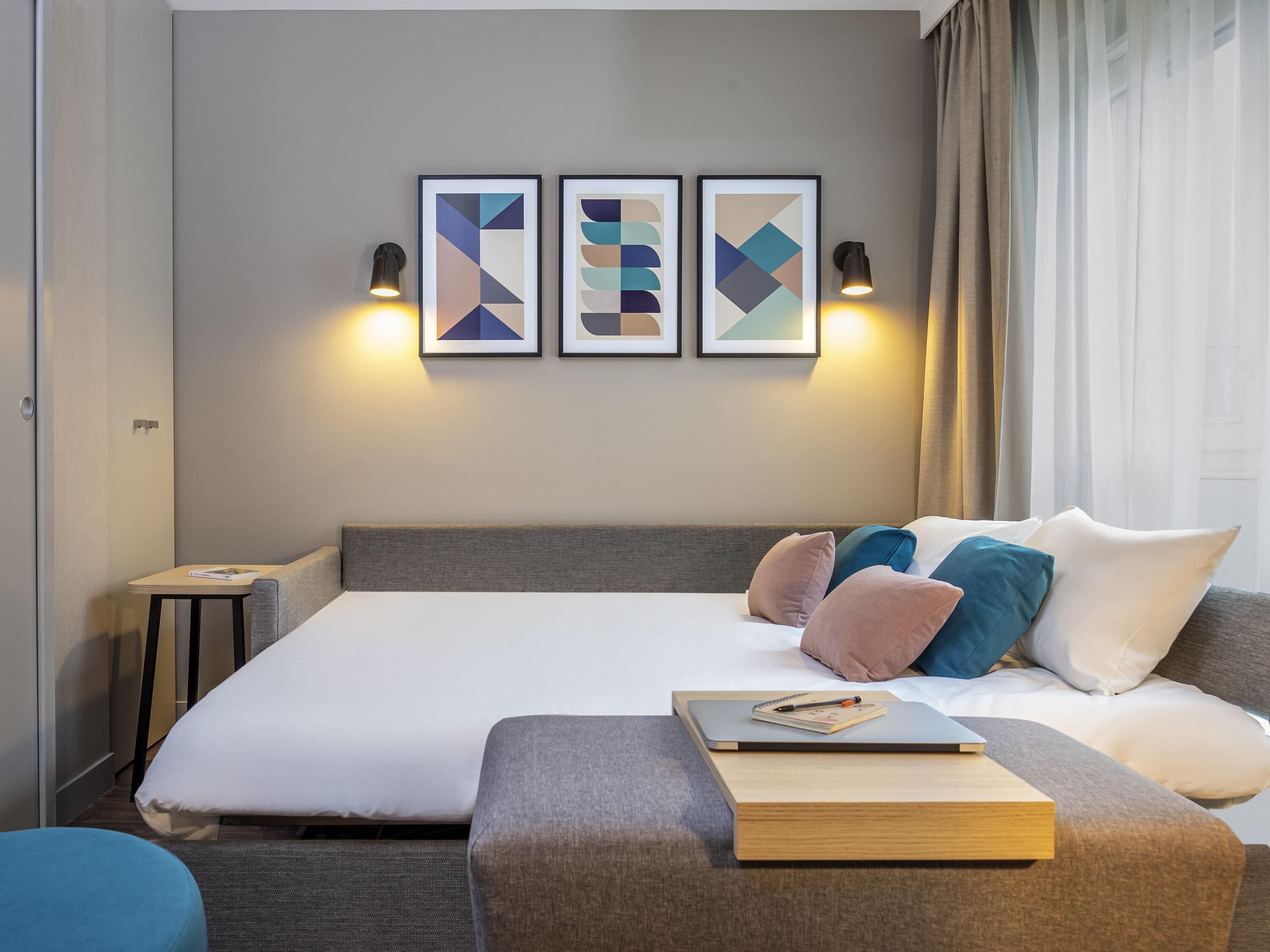 In-room safe, blackout curtains, soundproofing, iron/ironing board