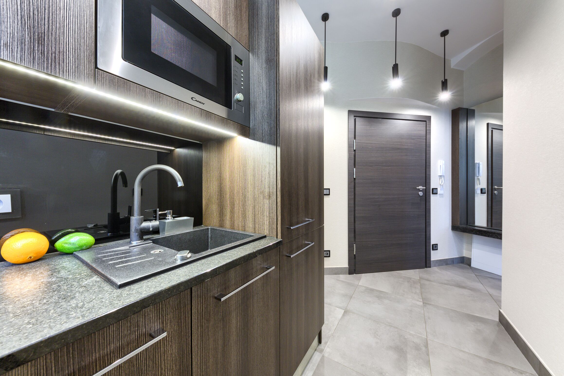 Apartment, 1 Bedroom | Private kitchenette | Fridge, microwave, stovetop, dishwasher