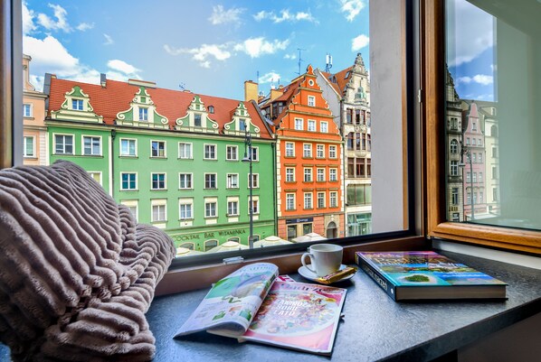 Vue depuis l’hébergement