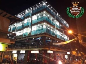 Front of property – evening/night