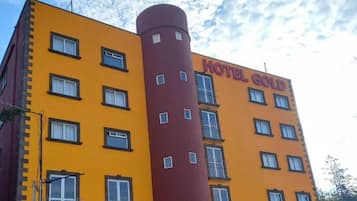 Voorkant van accommodatie