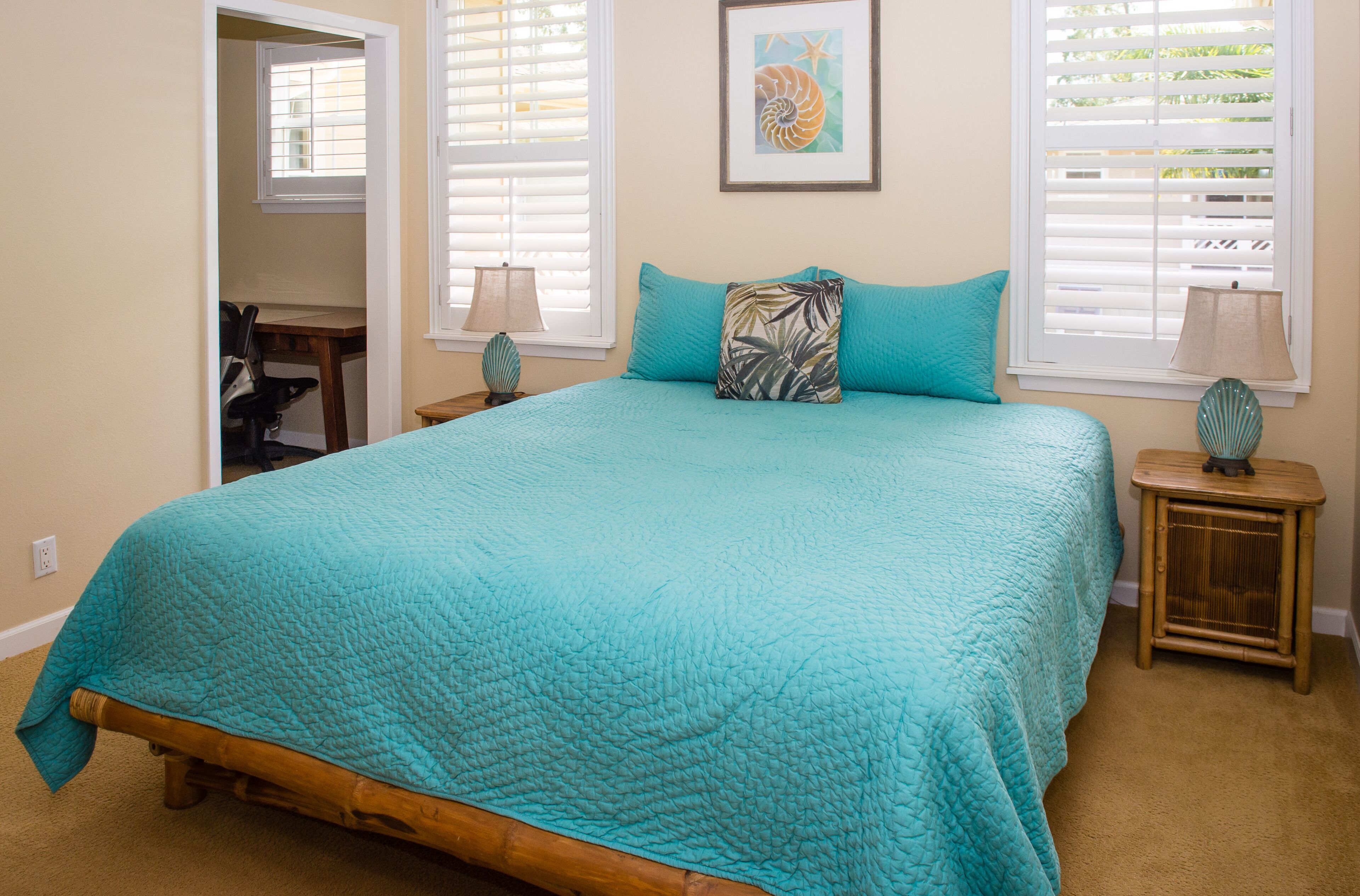 2 bedrooms, desk, iron/ironing board, free WiFi