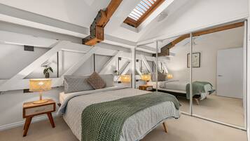 2 bedrooms, iron/ironing board, travel crib, free WiFi