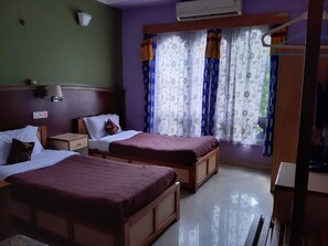 ห้องสแตนดาร์ดทวิน | Wi-Fi ฟรี, ผ้าปูที่นอน