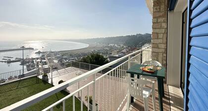 N019 - Numana, prestigious four-room apartment with sea view