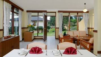 Family Cottage, 3 Bedrooms | Living room | LED TV