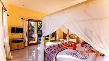 1 dormitorio, decoración individual, mobiliario individual y escritorio