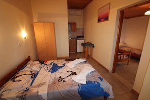 2 chambres, fer et planche Ă repasser, Wi-Fi, draps fournis
