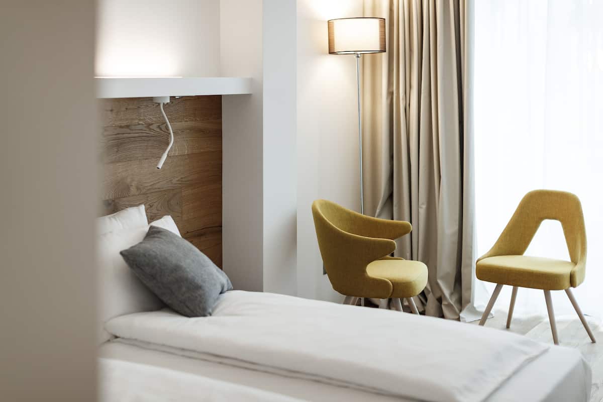 In-room safe, soundproofing, iron/ironing board (on request)