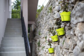 Overnatningsstedets indgangsparti