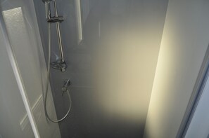 Shower, hair dryer