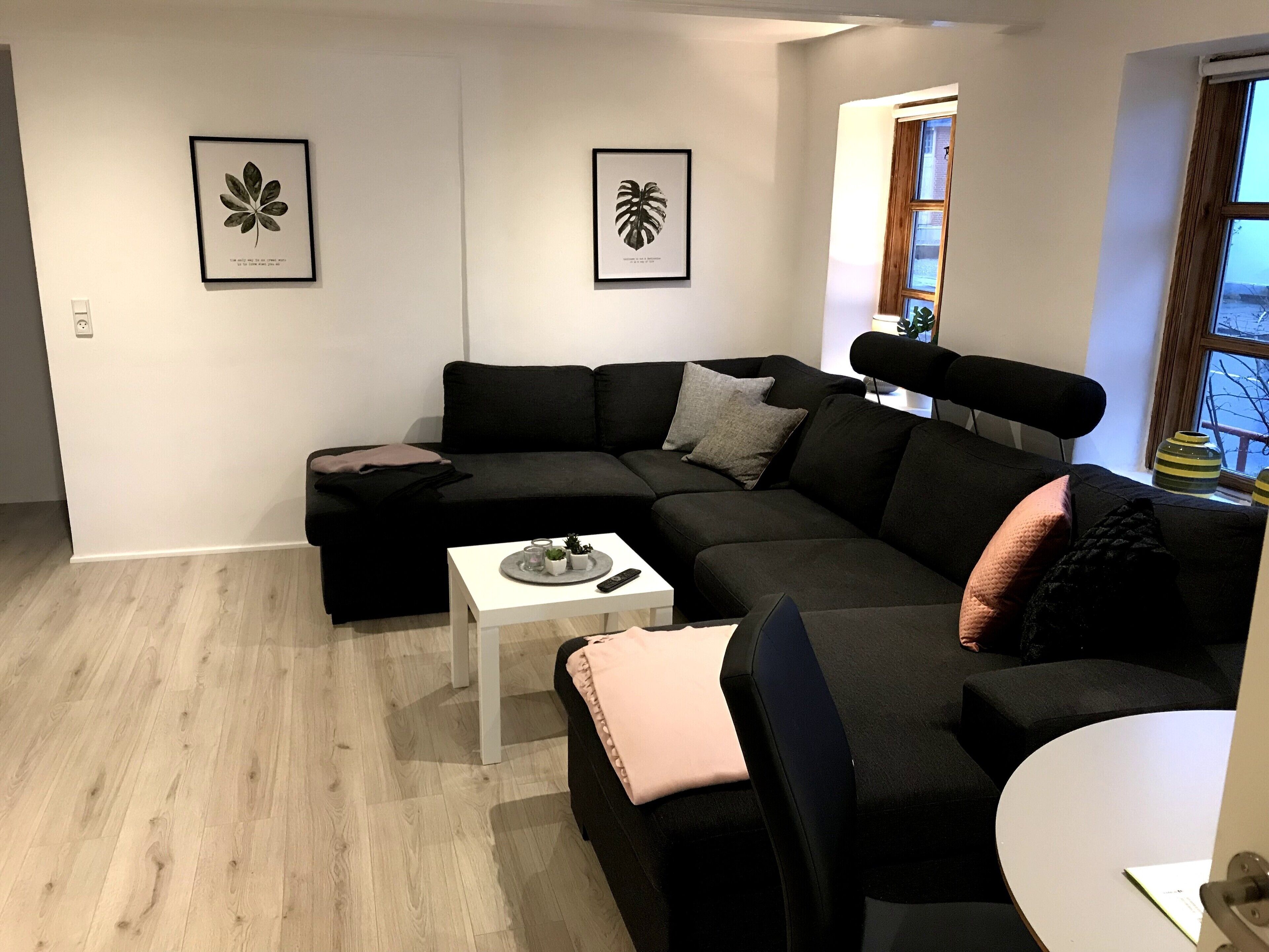 Een smart-tv, een tafeltennistafel en boeken