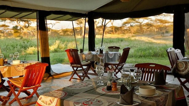 Unclassified image, 1 of 13, button - Chaka Camp (Ngorongoro)