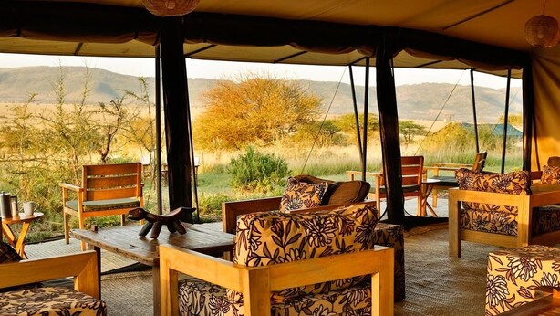 Lounge - Nyikani Camp- Central Serengeti (Serengeti)
