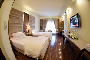 Family Room, Mountain View | Minibar, in-room safe, desk, blackout drapes - Hotel Crown CP Islamabad (Islamabad)