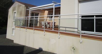 Holiday house at the sea