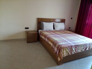 2 bedrooms, bed sheets