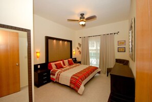 2 slaapkamers, een kluis op de kamer, wifi, beddengoed