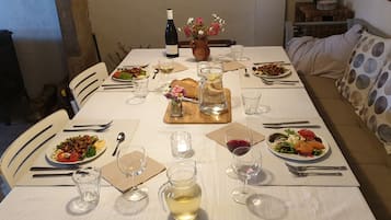 Dinner served