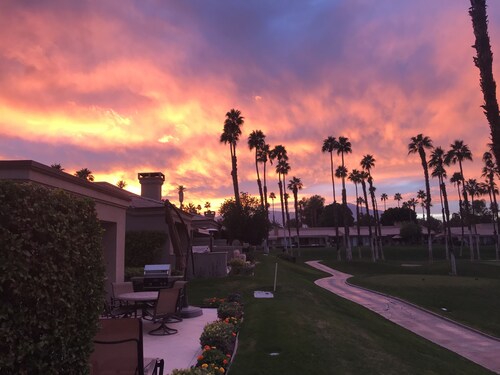 Stunning elevated mountain and lake views at Palm Valley Country Club!