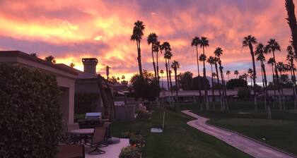 Stunning elevated mountain and lake views at Palm Valley Country Club!