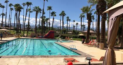 Stunning elevated mountain and lake views at Palm Valley Country Club!