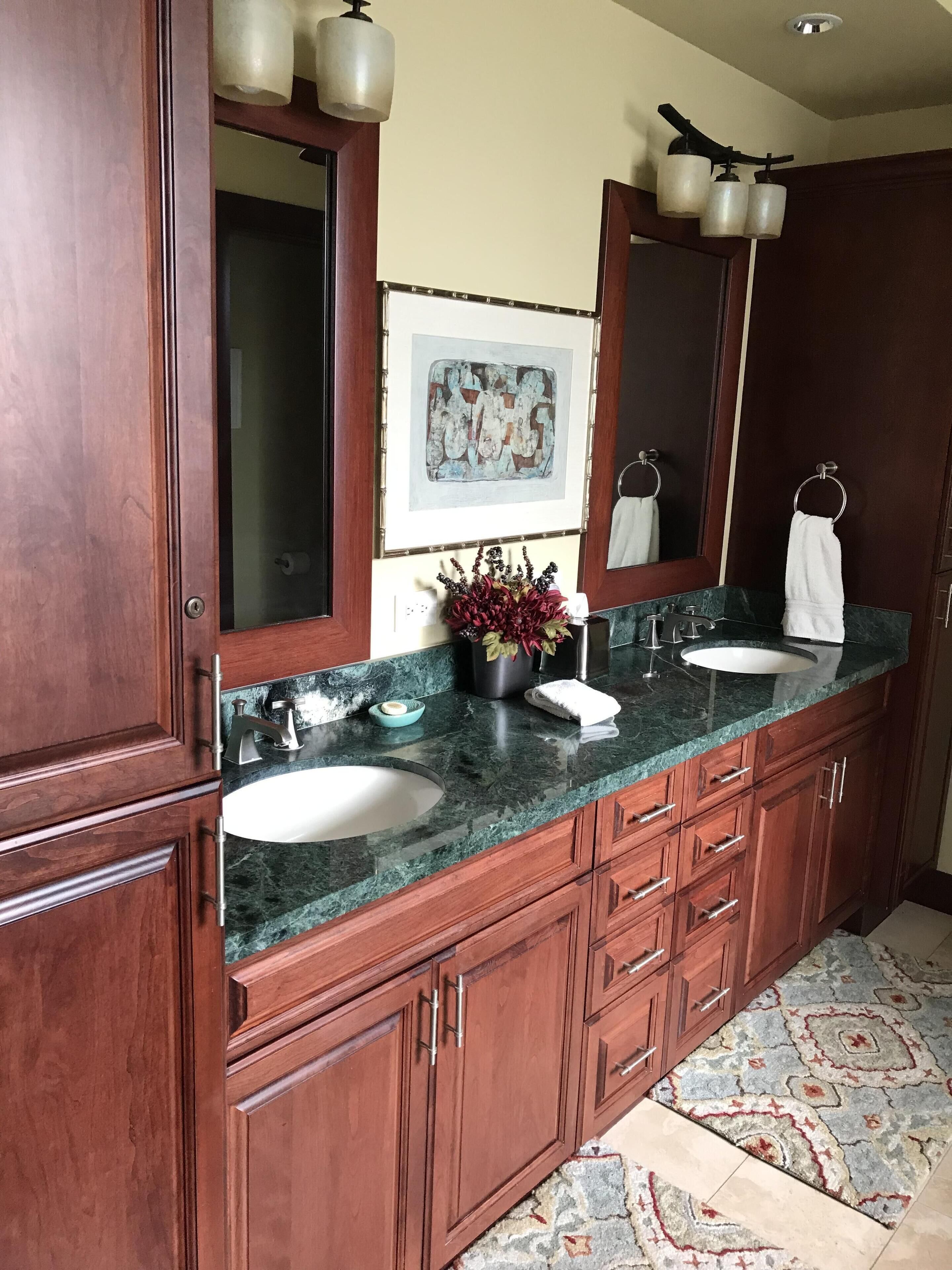 Bathtub, hair dryer, towels, soap