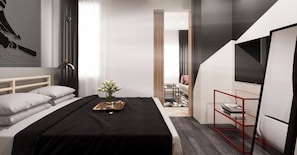 Down duvets, memory-foam beds, in-room safe, free WiFi