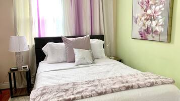 2 habitaciones, escritorio, wifi y ropa de cama